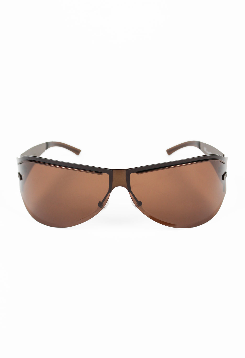 GUCCI TOM FORD SS 2003 OVERSIZED BRONZE G BOLT SUNGLASSES