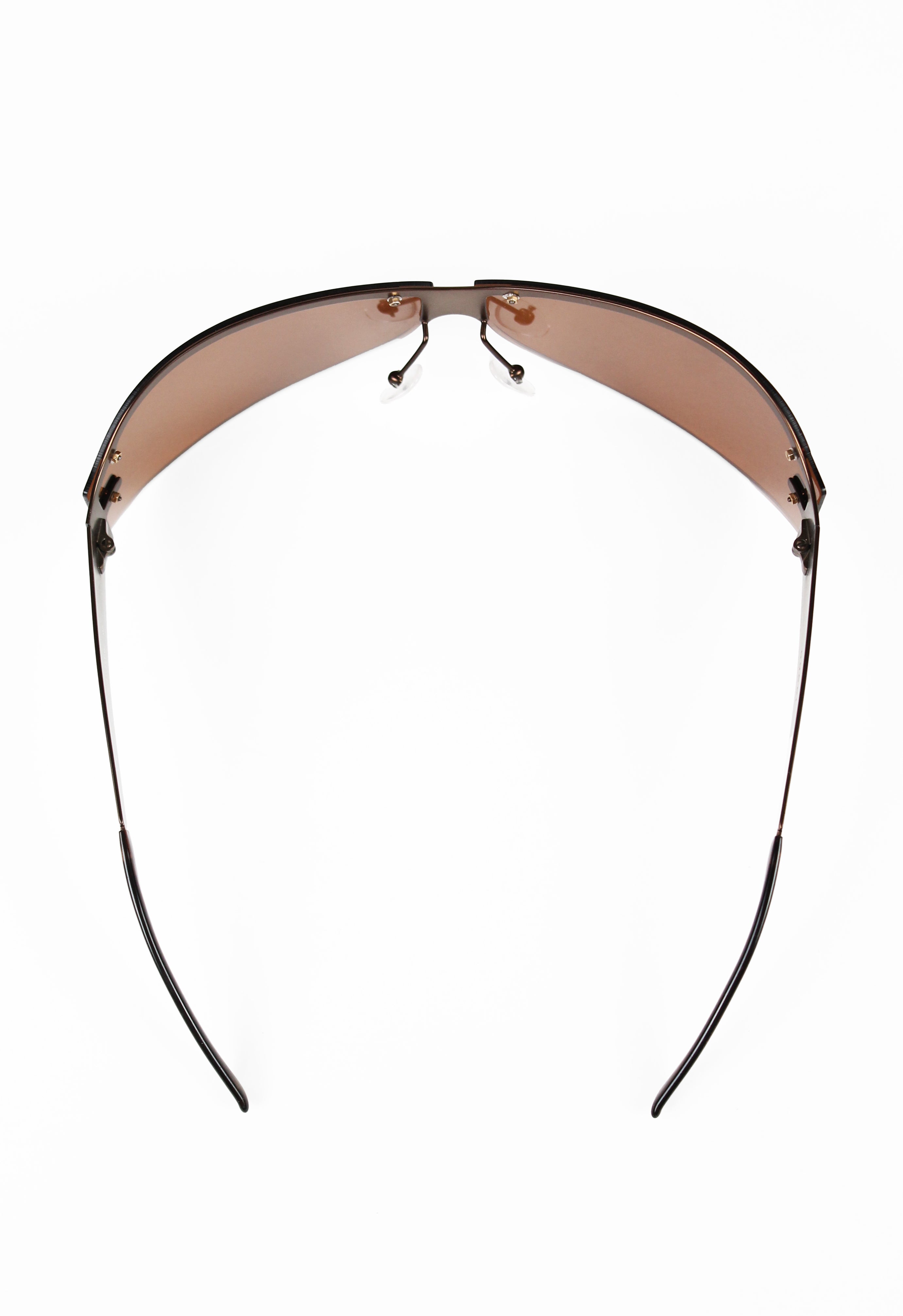 GUCCI TOM FORD SS 2003 OVERSIZED BRONZE G BOLT SUNGLASSES