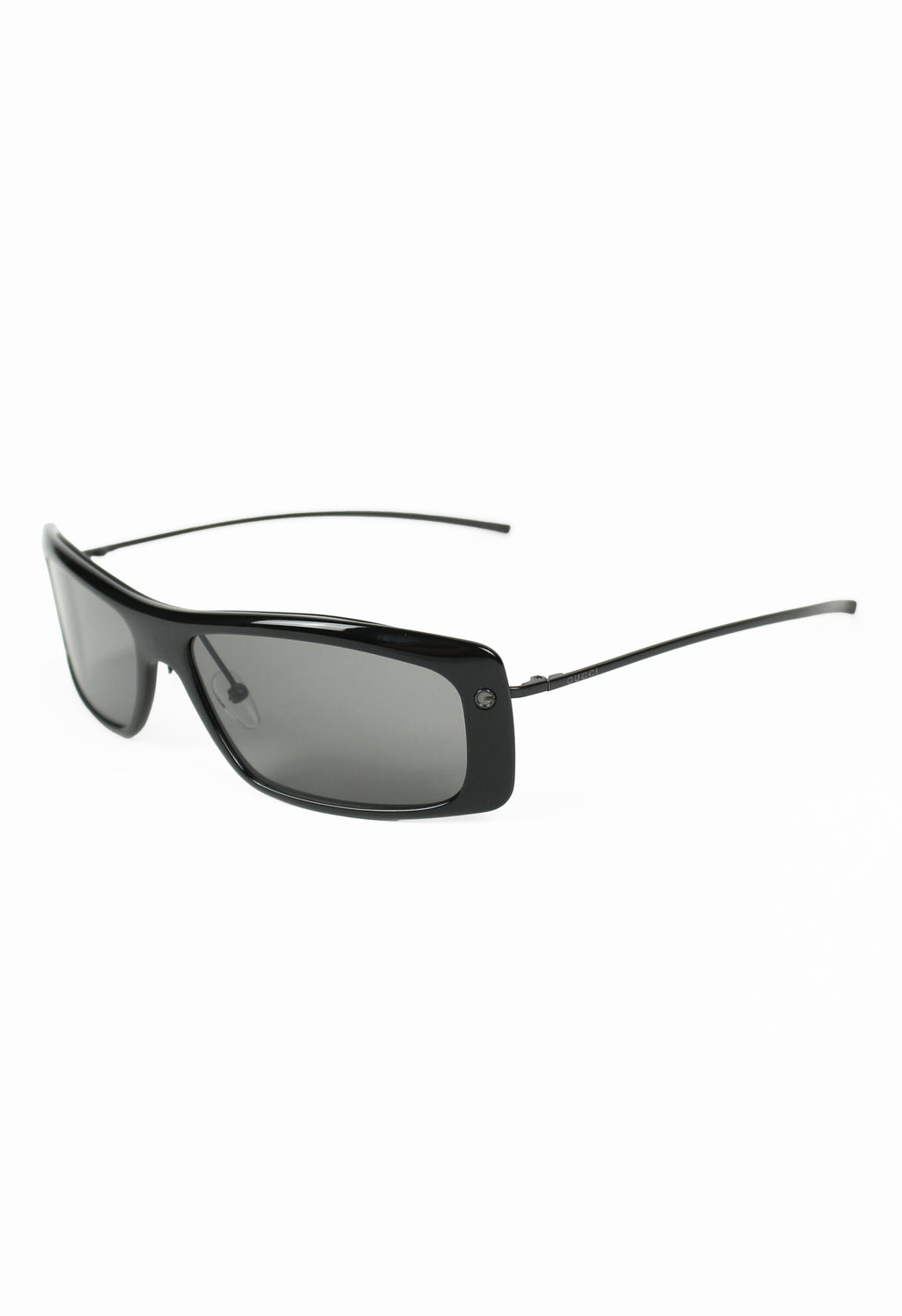 GUCCI TOM FORD BLACK RECTANGULAR FRAME SUNGLASSES