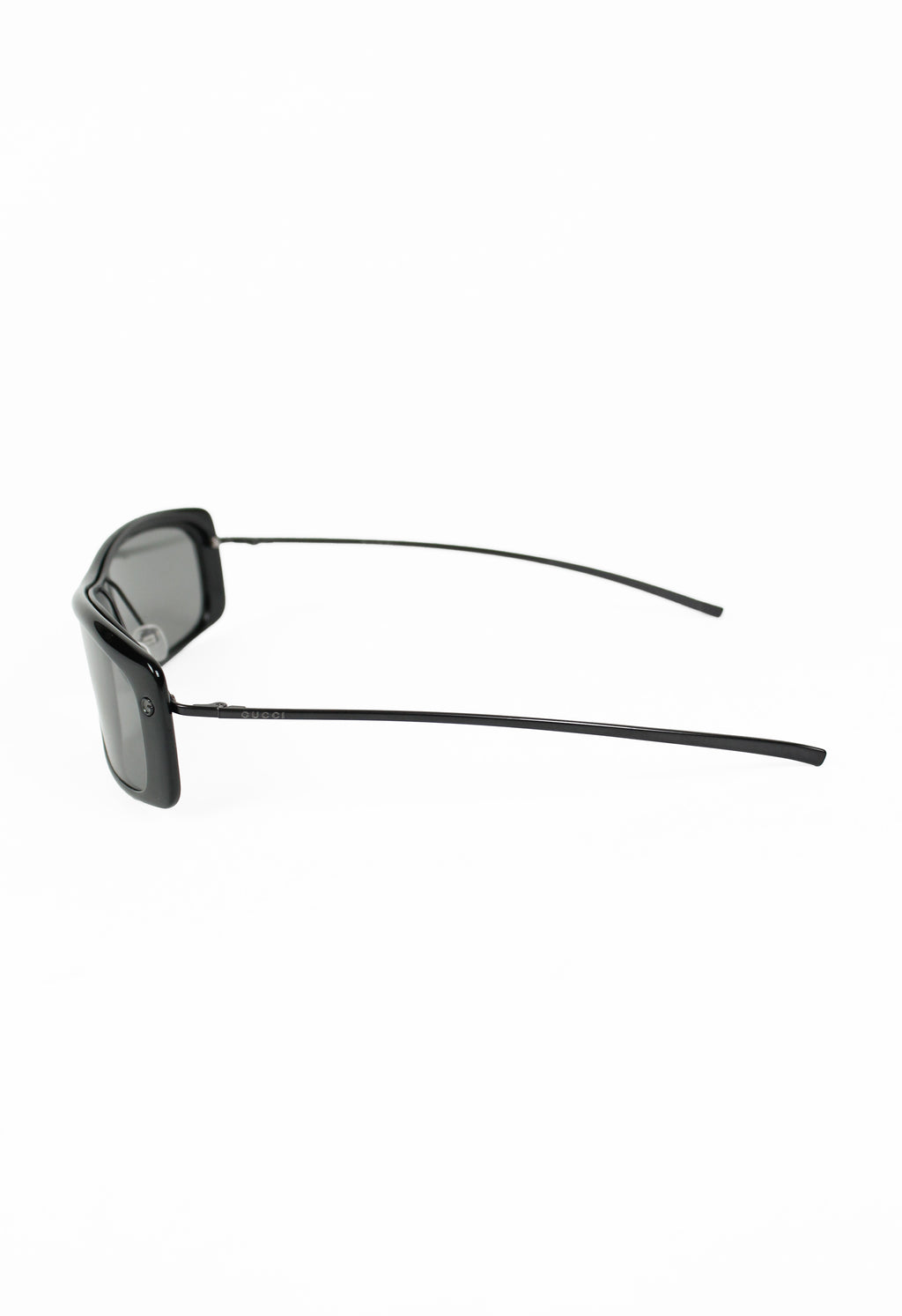 GUCCI TOM FORD BLACK RECTANGULAR FRAME SUNGLASSES