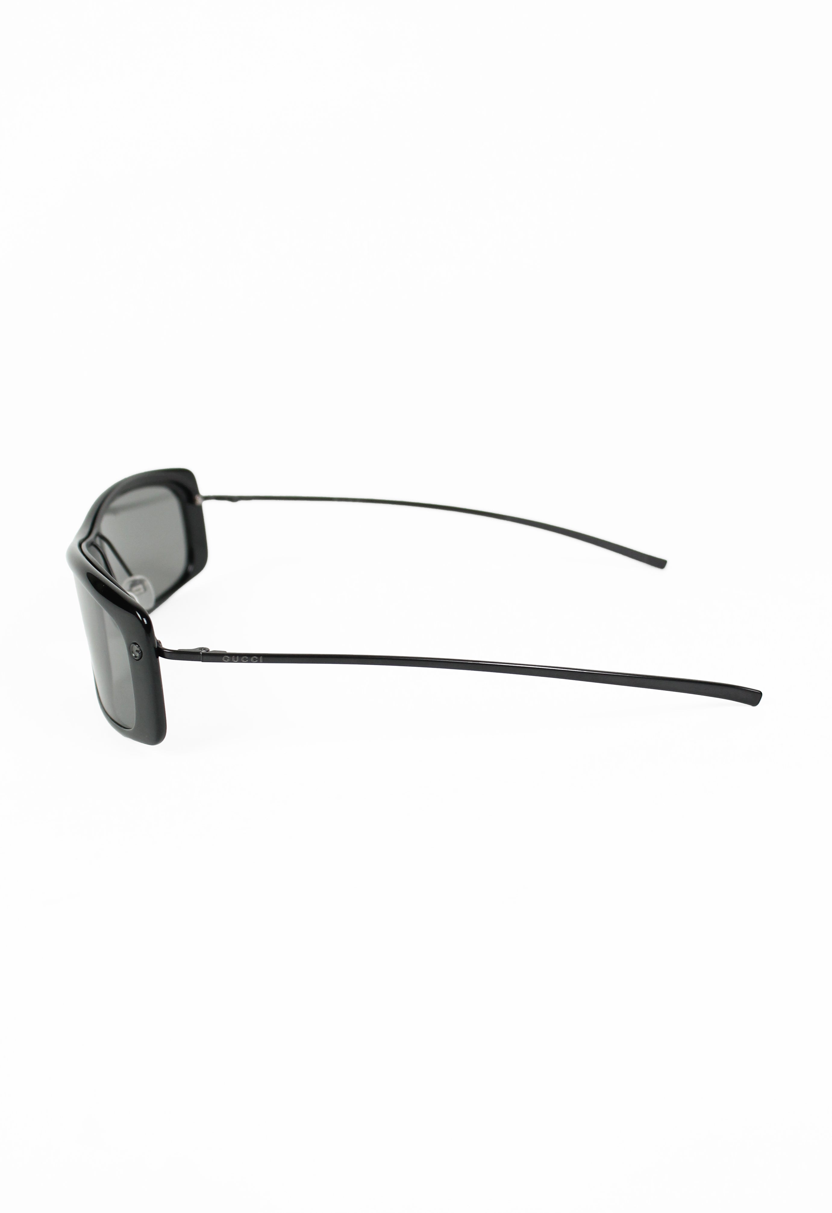 GUCCI TOM FORD BLACK RECTANGULAR FRAME SUNGLASSES