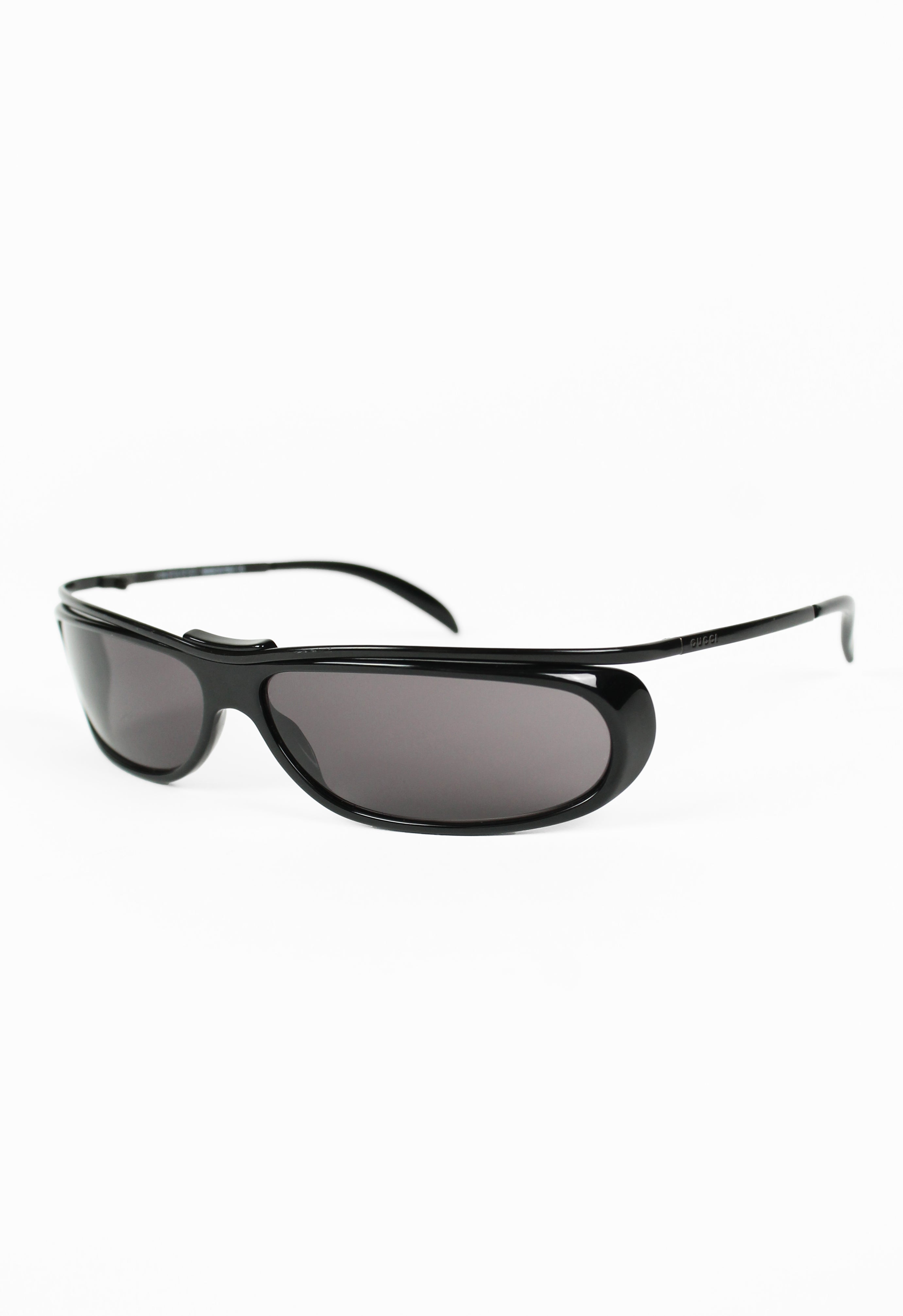 GUCCI TOM FORD SUSPENDED WRAPAROUND SUNGLASSES