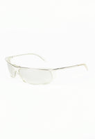 GUCCI TOM FORD CLEAR SUSPENDED WRAPAROUND SUNGLASSES