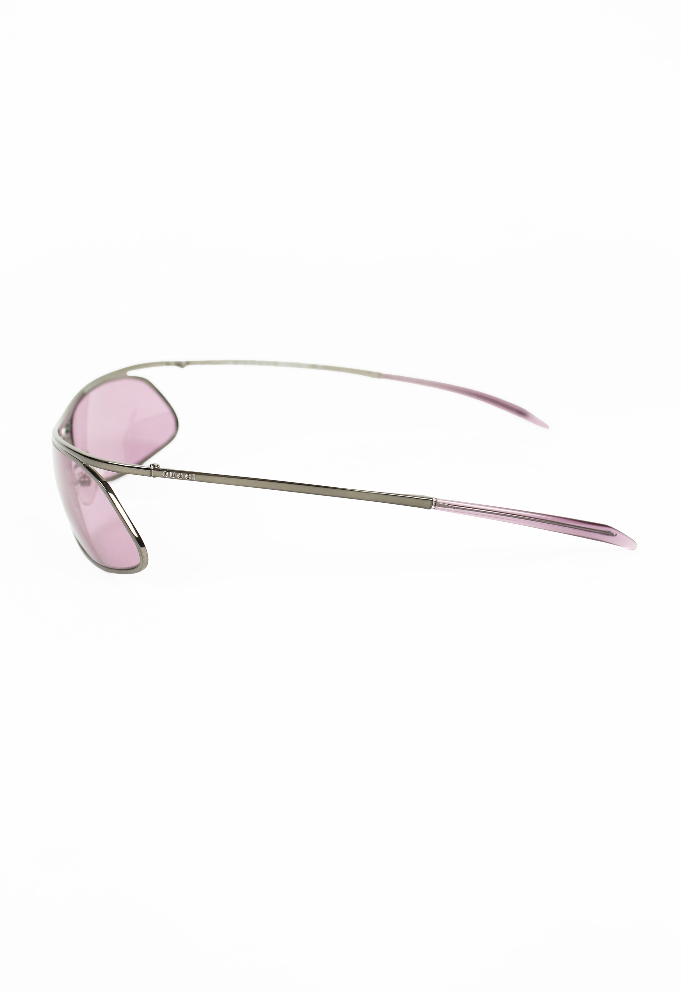 GUCCI TOM FORD CURVED SUSPENDED PURPLE SUNGLASSES