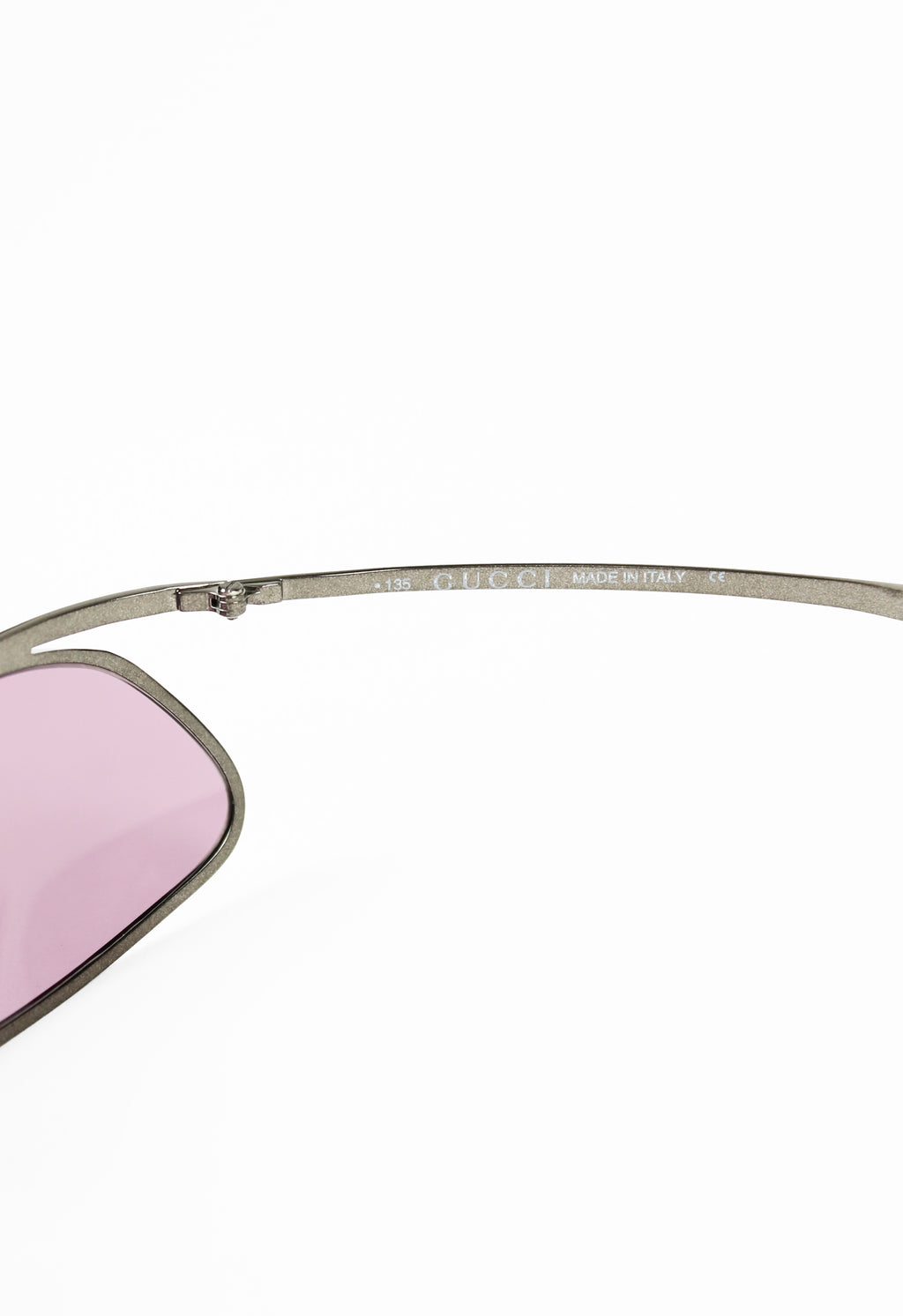 GUCCI TOM FORD CURVED SUSPENDED PURPLE SUNGLASSES