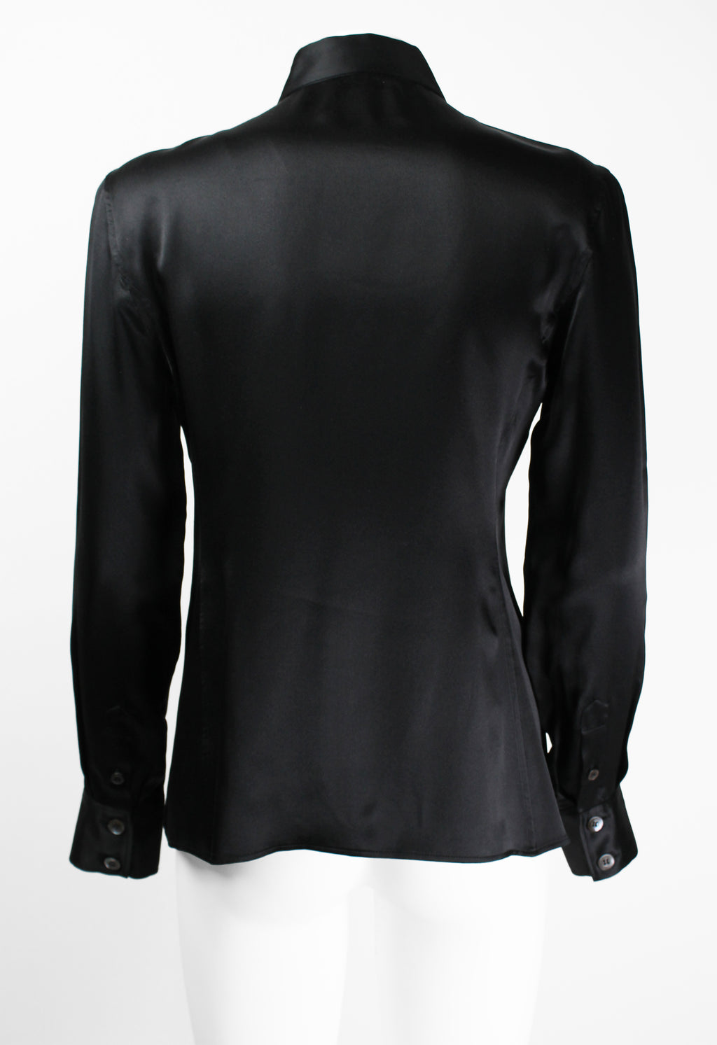 GUCCI TOM FORD FW 1995 BLACK SILK SHIRT