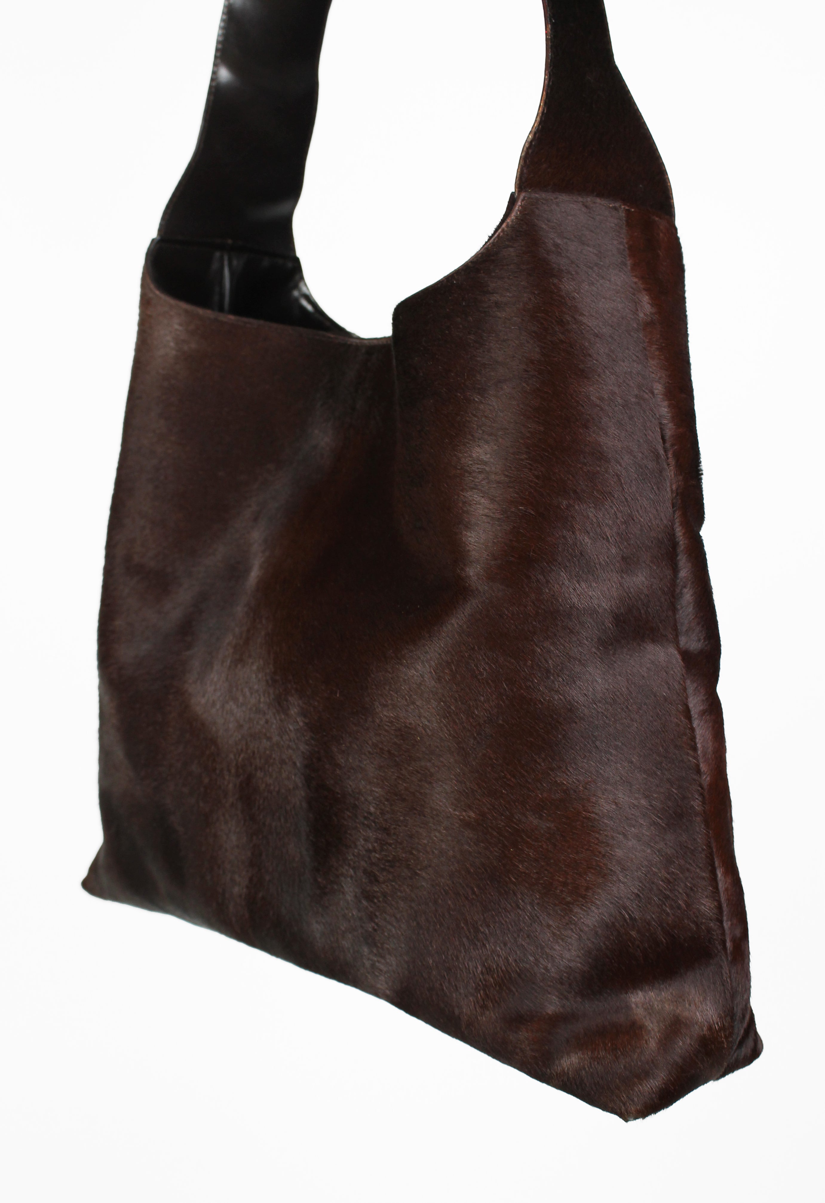 GUCCI TOM FORD FW 1996 XL CALF HAIR SHOULDER BAG