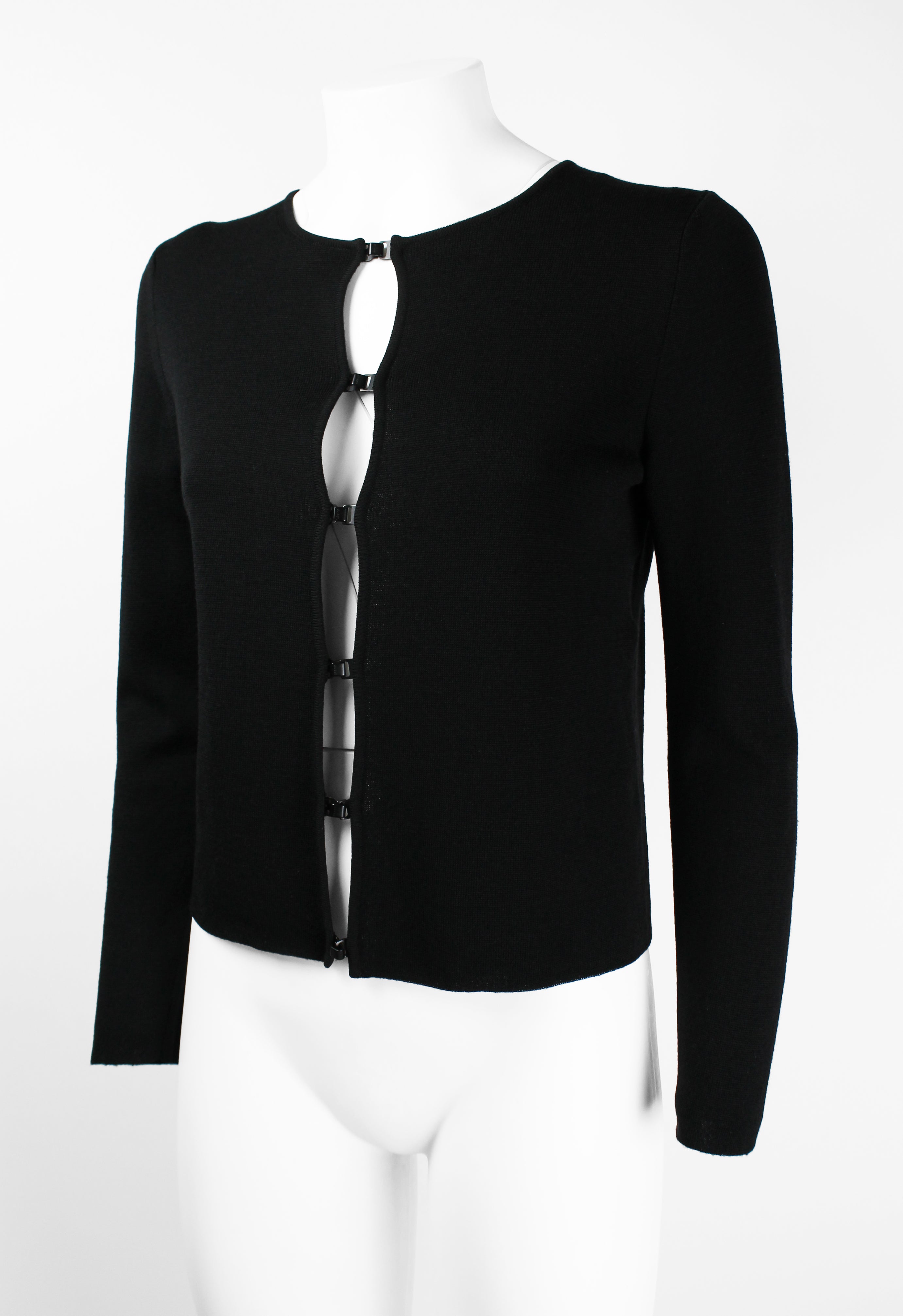 GUCCI TOM FORD FW 1999 CLASP CARDIGAN