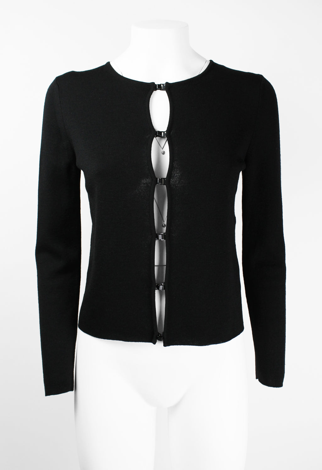 GUCCI TOM FORD FW 1999 CLASP CARDIGAN