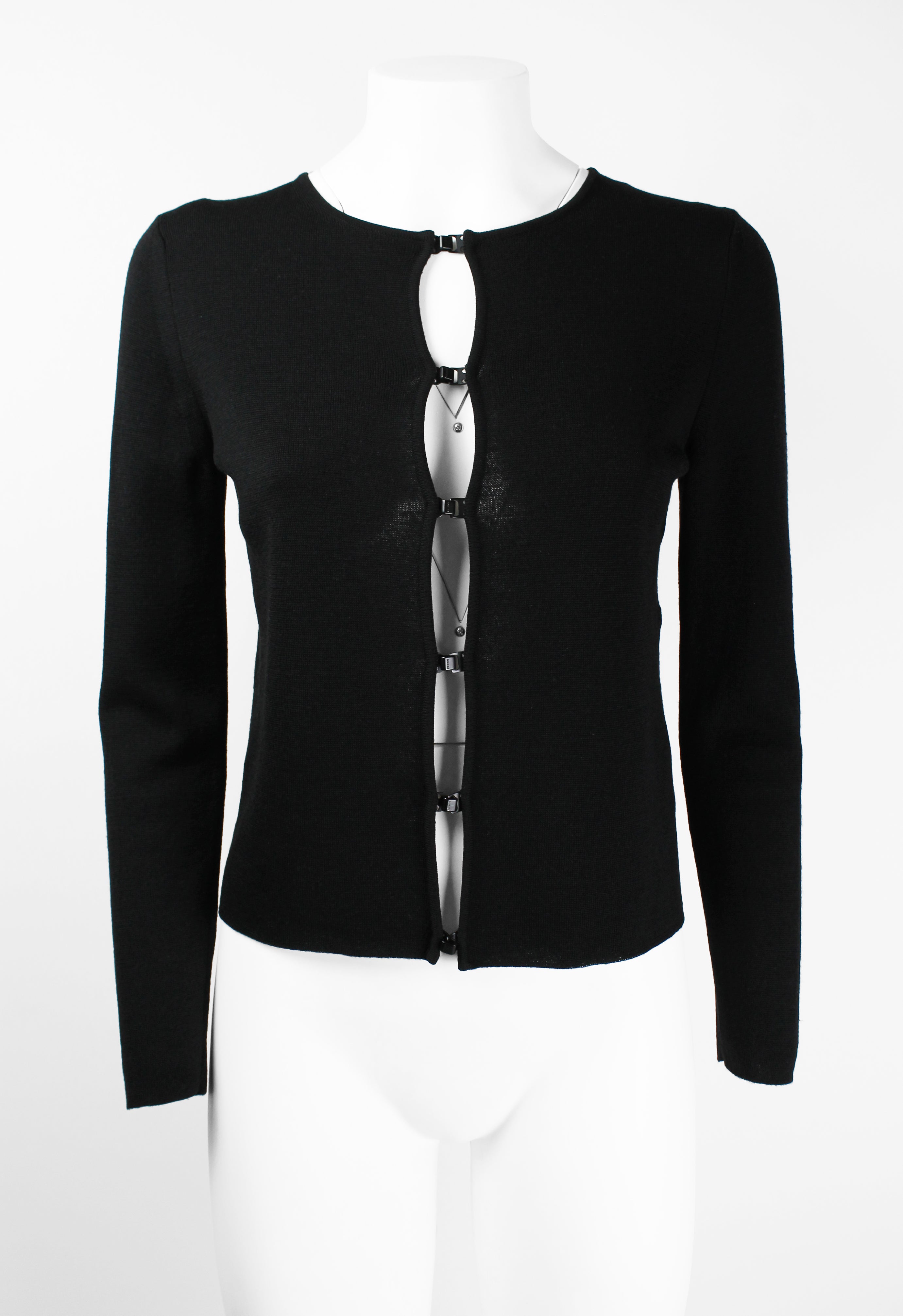 GUCCI TOM FORD FW 1999 CLASP CARDIGAN