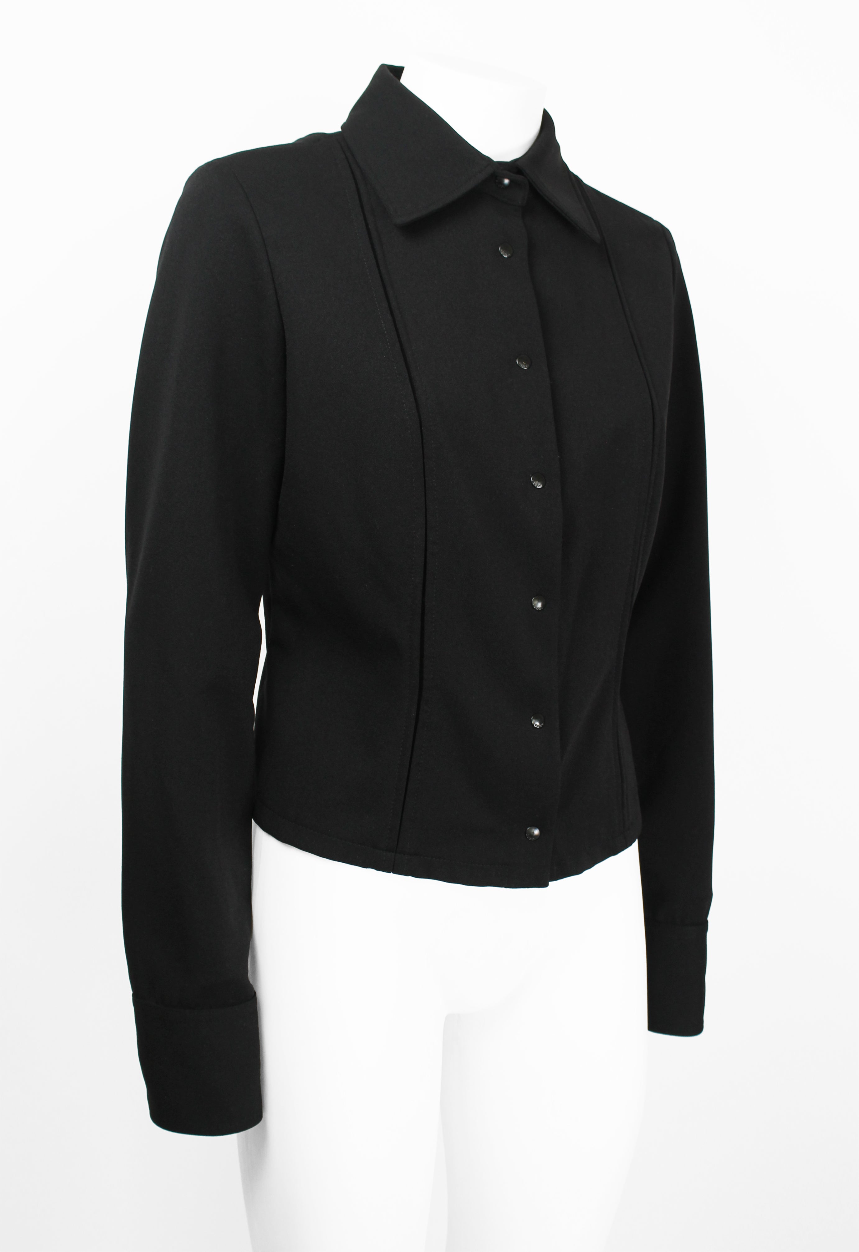 GUCCI TOM FORD FW 1999 SNAP BUTTON SHIRT