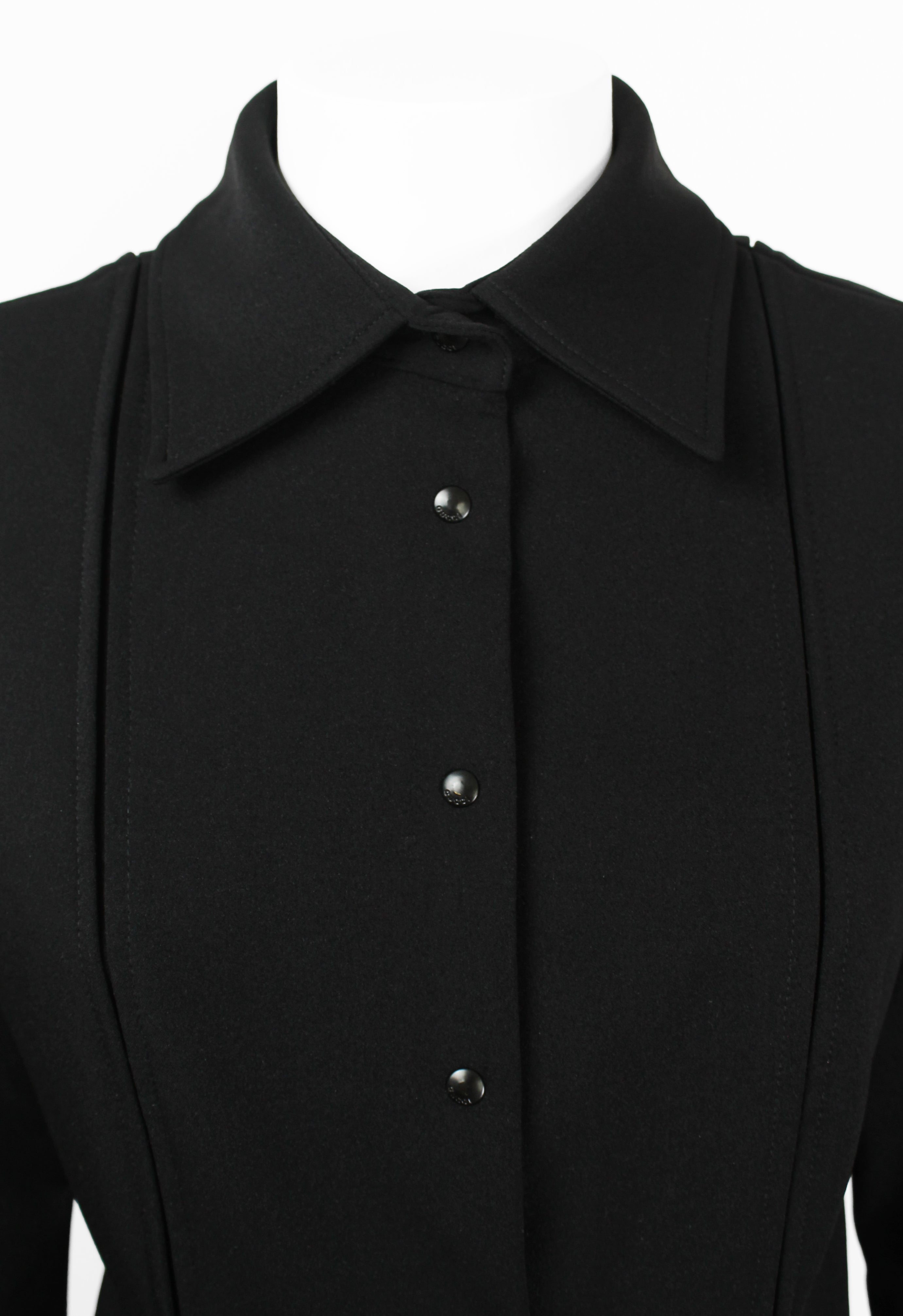 GUCCI TOM FORD FW 1999 SNAP BUTTON SHIRT