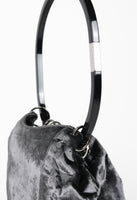 GUCCI TOM FORD FW 1999 SILVER VELVET RING BAG
