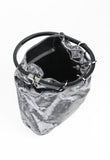 GUCCI TOM FORD FW 1999 SILVER VELVET RING BAG