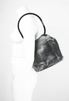 GUCCI TOM FORD FW 1999 SILVER VELVET RING BAG