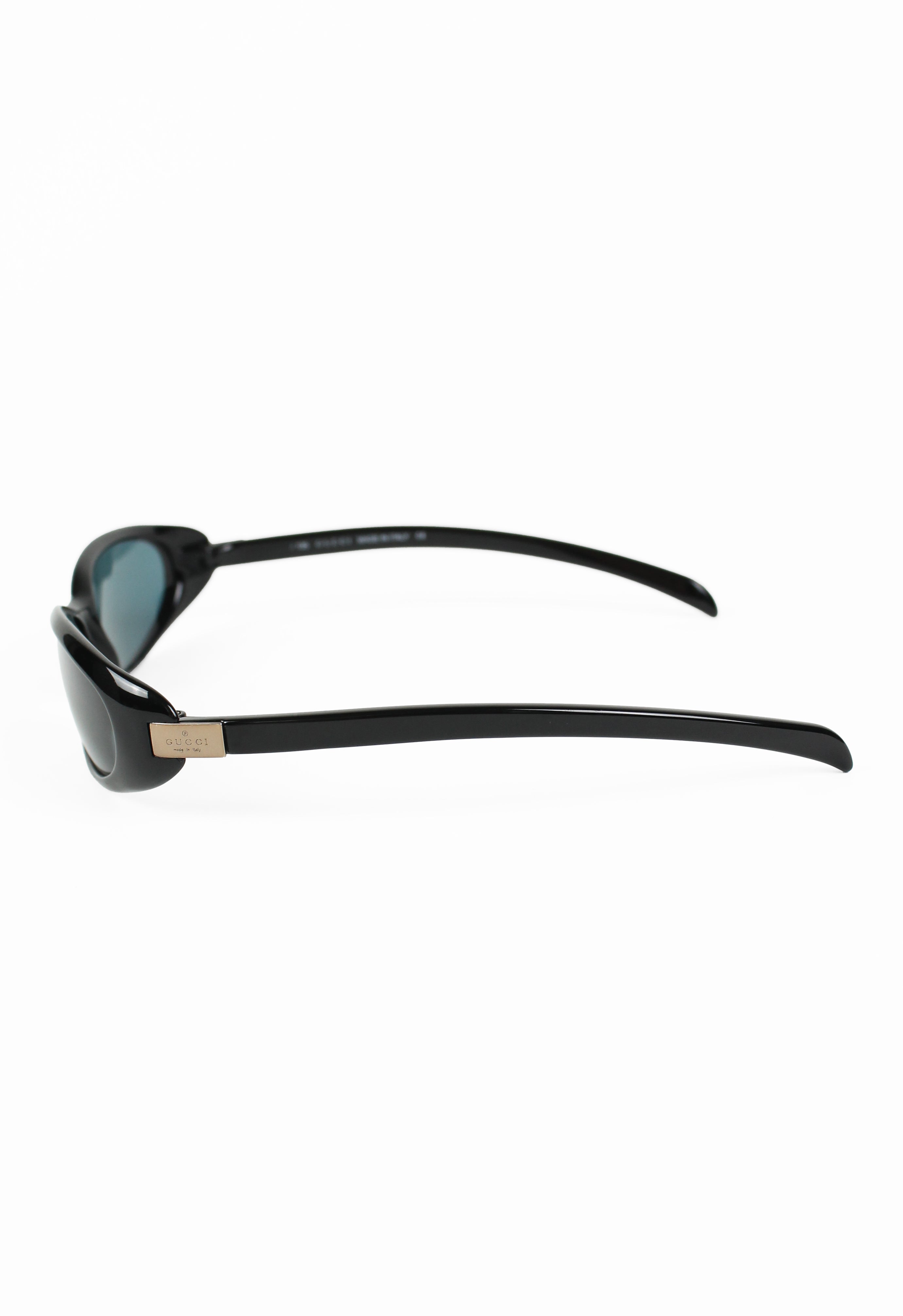 GUCCI TOM FORD FW 2000 SLIM BLUE LENS SUNGLASSES