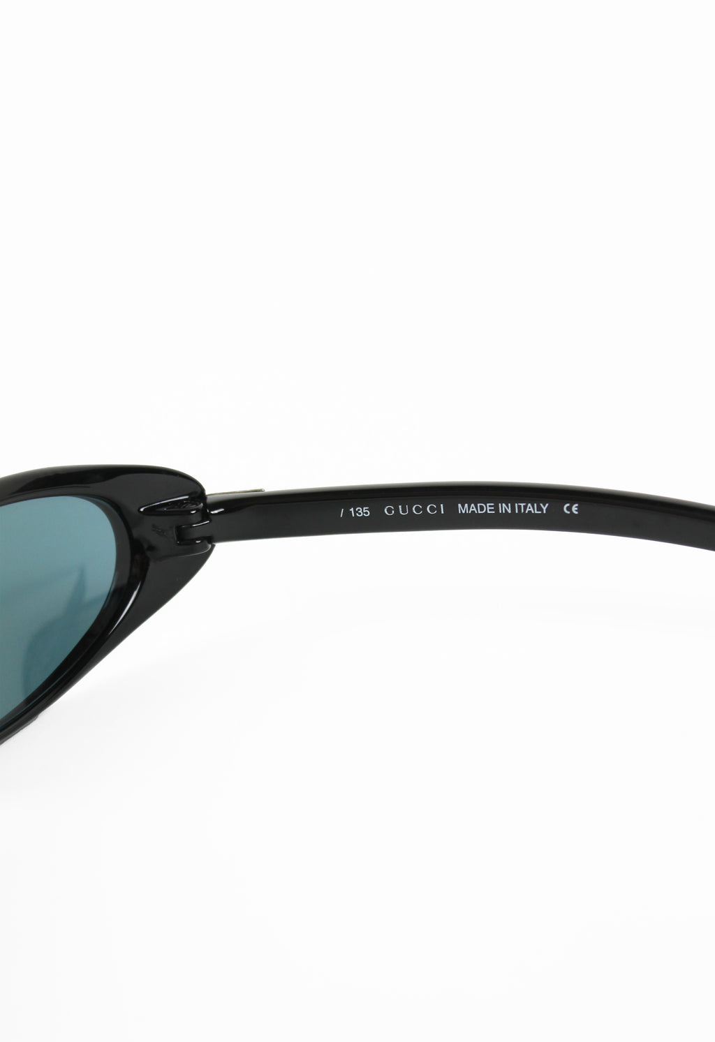 GUCCI TOM FORD FW 2000 SLIM BLUE LENS SUNGLASSES