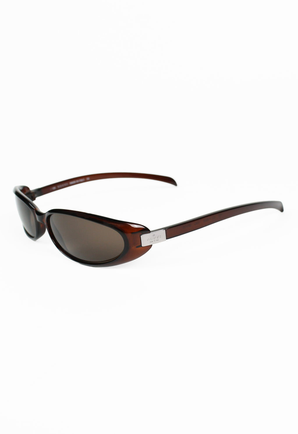 GUCCI TOM FORD FW 2000 SLIM BROWN SUNGLASSES