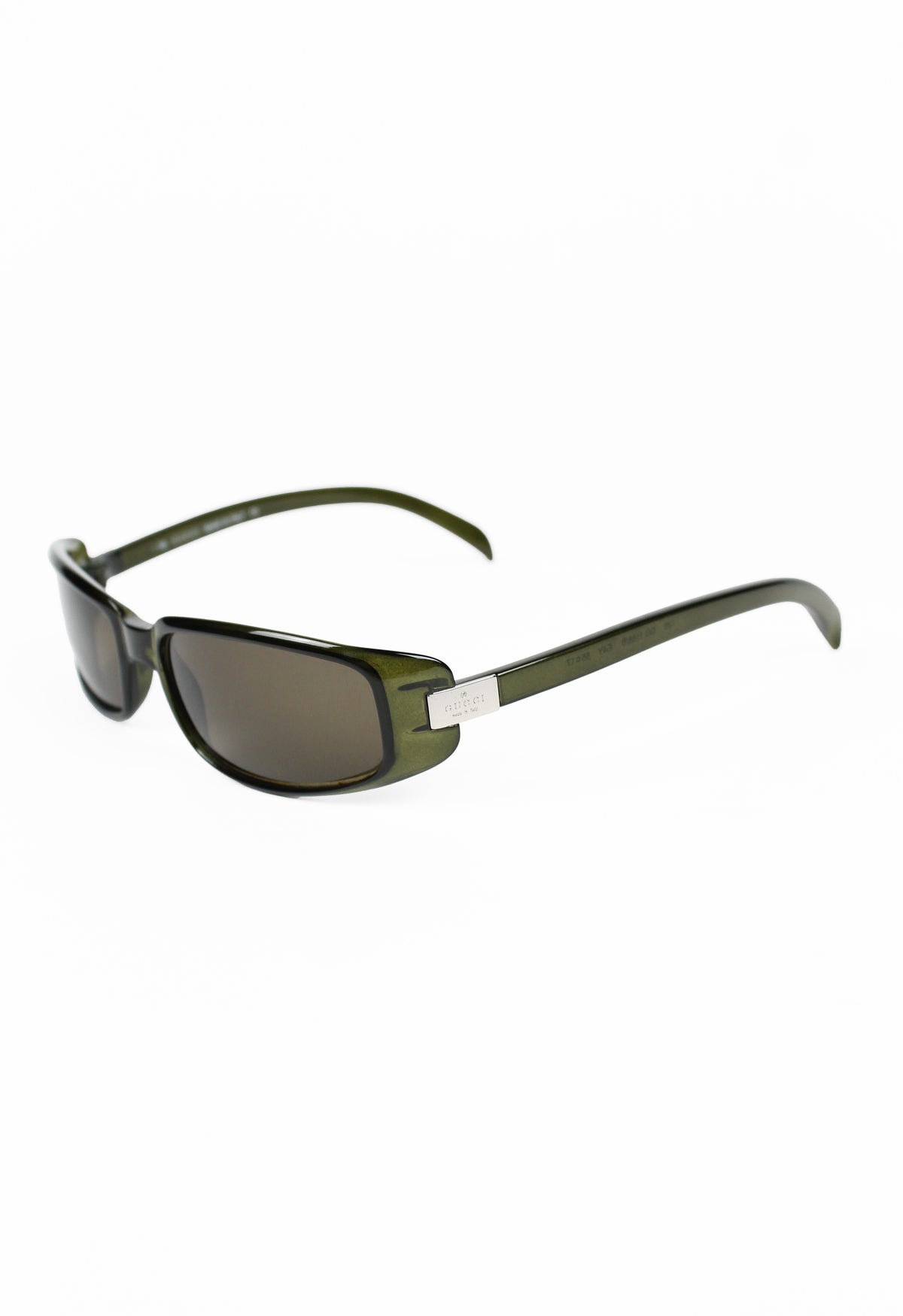 GUCCI TOM FORD FW 2000 SLIM GREEN SUNGLASSES