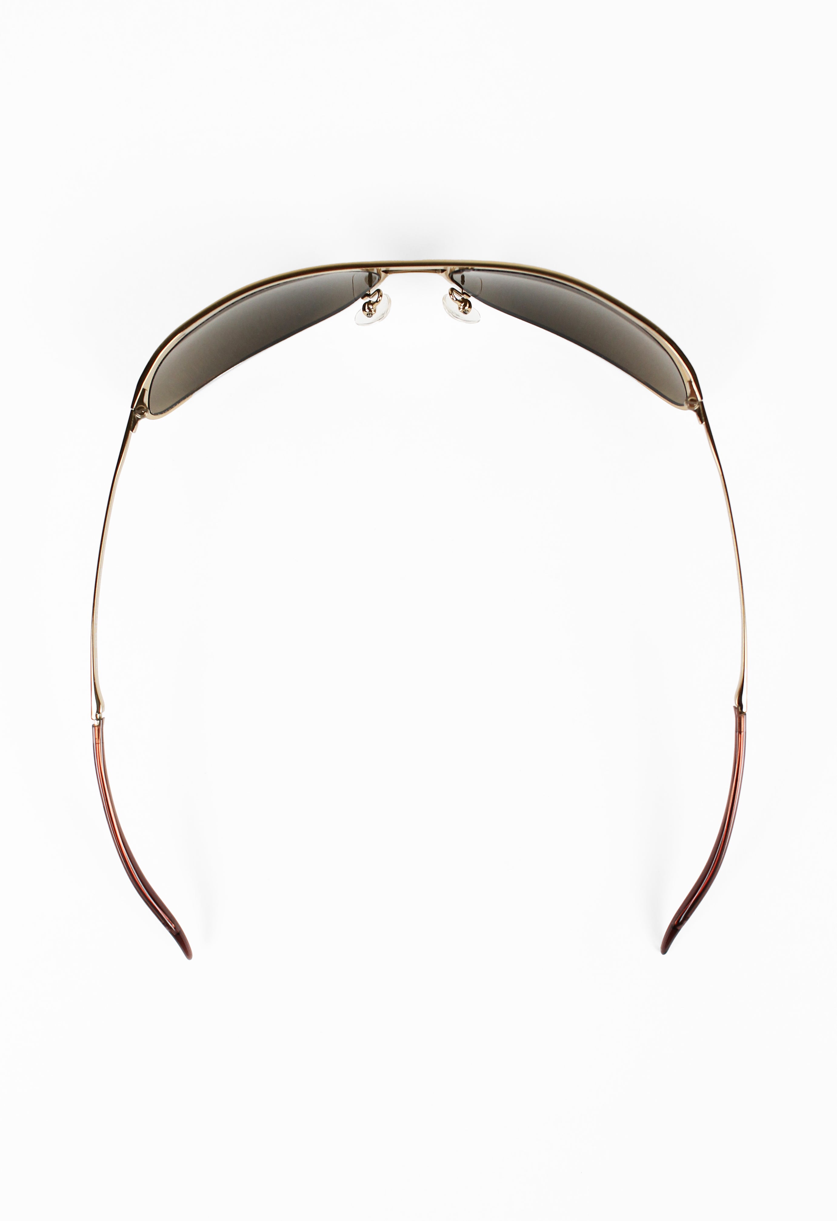 GUCCI TOM FORD FW 2001 ANGULAR SUSPENDED GOLD SUNGLASSES