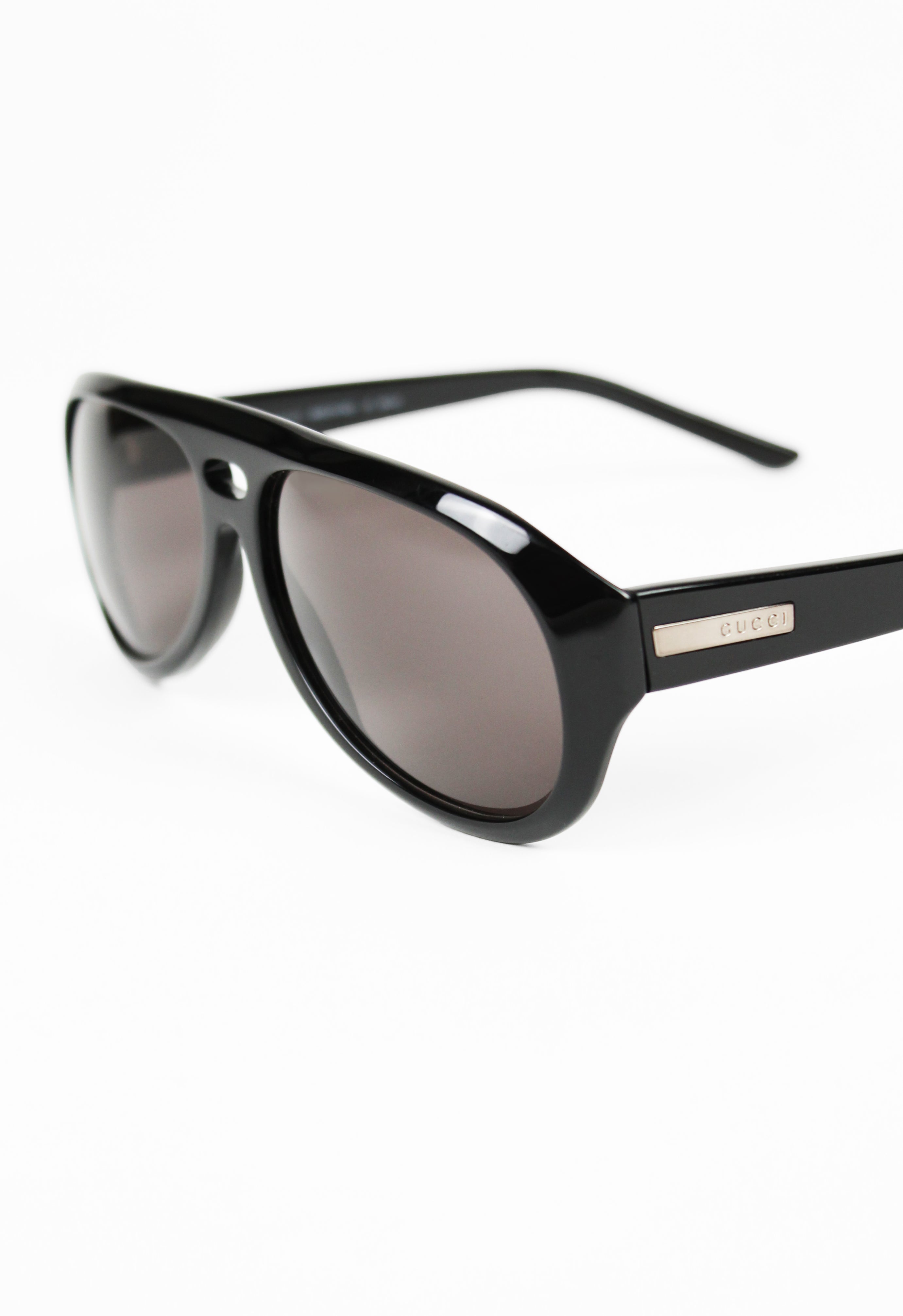 GUCCI TOM FORD FW 2001 BLACK AVIATOR SUNGLASSES