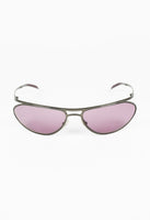 GUCCI TOM FORD FW 2001 CURVED SUSPENDED PURPLE SUNGLASSES