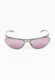 GUCCI TOM FORD FW 2001 CURVED SUSPENDED PURPLE SUNGLASSES