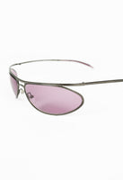 GUCCI TOM FORD FW 2001 CURVED SUSPENDED PURPLE SUNGLASSES