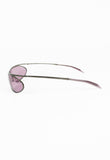 GUCCI TOM FORD FW 2001 CURVED SUSPENDED PURPLE SUNGLASSES