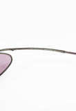 GUCCI TOM FORD FW 2001 CURVED SUSPENDED PURPLE SUNGLASSES