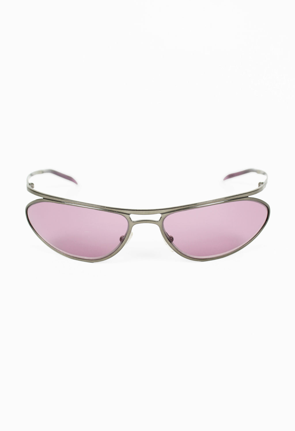 GUCCI TOM FORD FW 2001 CURVED SUSPENDED PURPLE SUNGLASSES