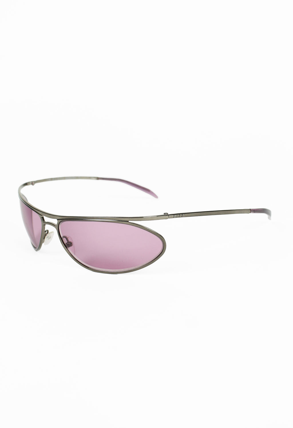 GUCCI TOM FORD FW 2001 CURVED SUSPENDED PURPLE SUNGLASSES