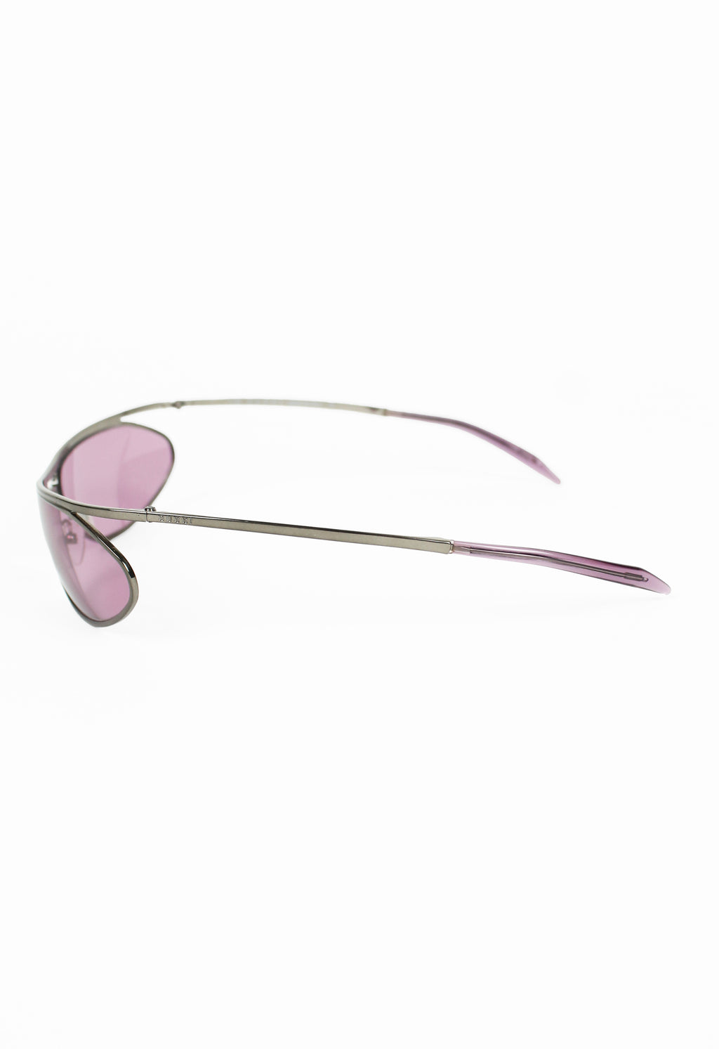 GUCCI TOM FORD FW 2001 CURVED SUSPENDED PURPLE SUNGLASSES