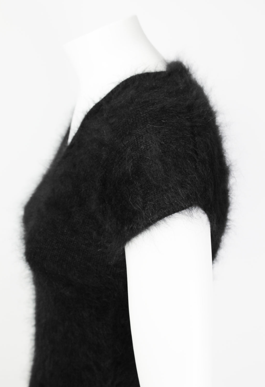 GUCCI TOM FORD FW 2001 FUZZY ANGORA KNIT TOP