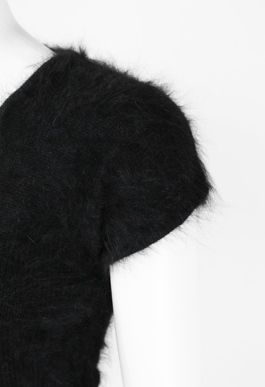 GUCCI TOM FORD FW 2001 FUZZY ANGORA KNIT TOP