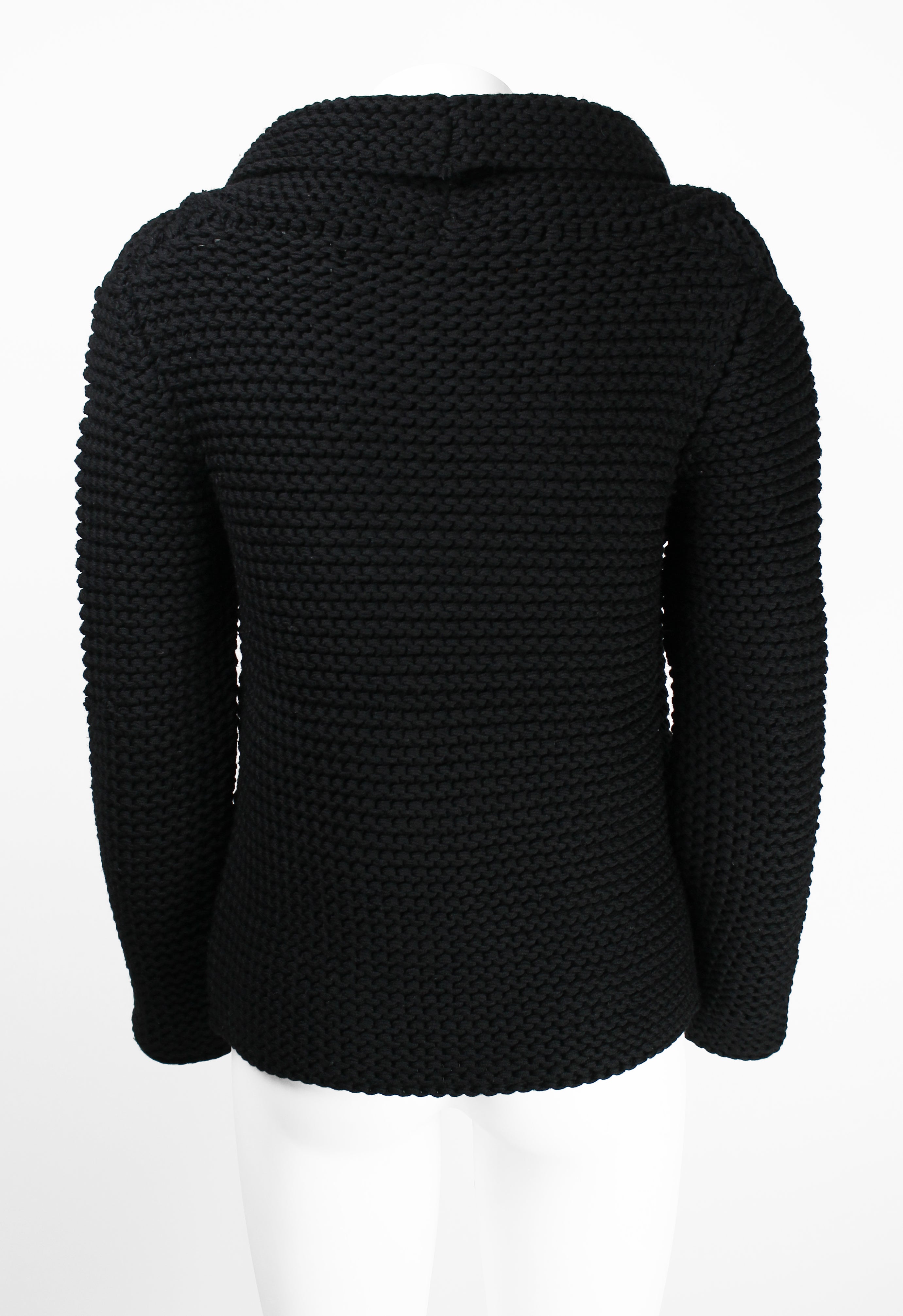 GUCCI TOM FORD FW 2001 HEAVY KNIT JUMPER