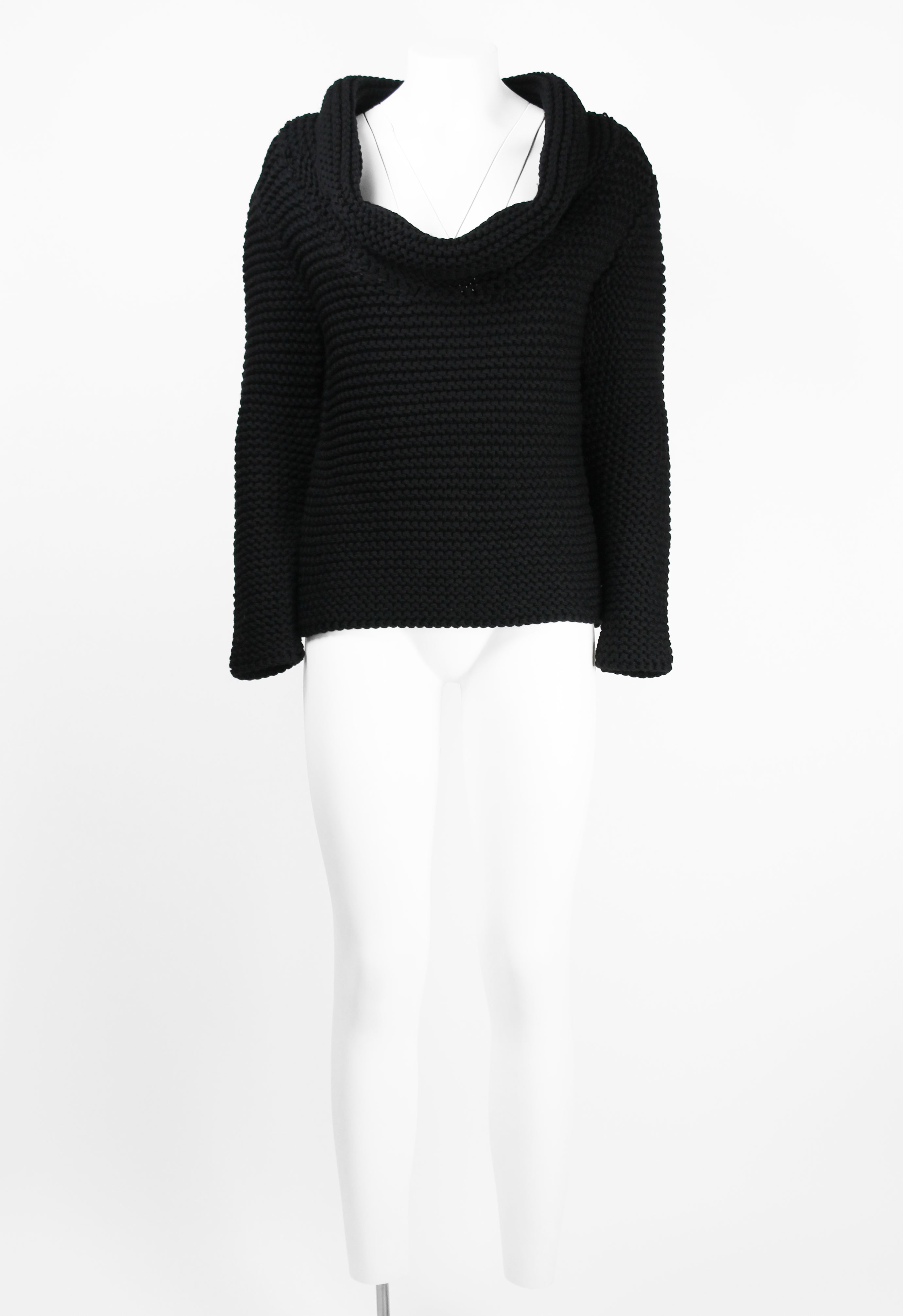 GUCCI TOM FORD FW 2001 HEAVY KNIT JUMPER