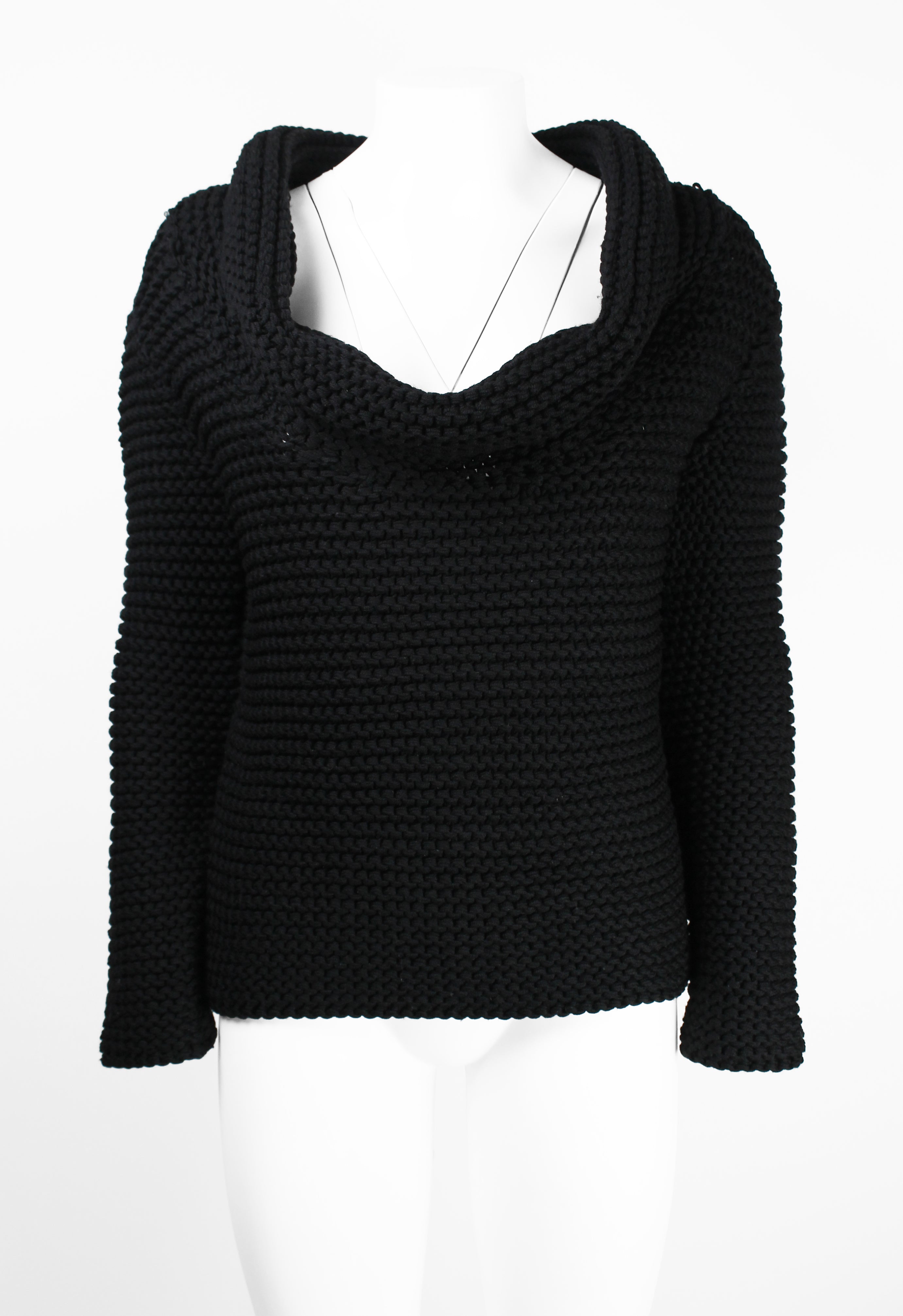GUCCI TOM FORD FW 2001 HEAVY KNIT JUMPER