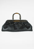 GUCCI TOM FORD FW 2002 XL LEATHER WOODEN HANDLE DOCTORS BAG