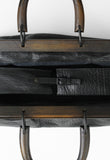 GUCCI TOM FORD FW 2002 XL LEATHER WOODEN HANDLE DOCTORS BAG
