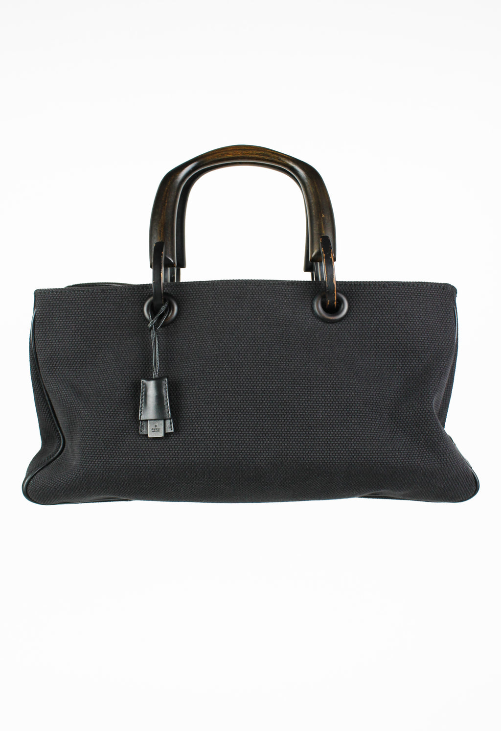 GUCCI TOM FORD FW 2002 WOODEN HANDLE BAG