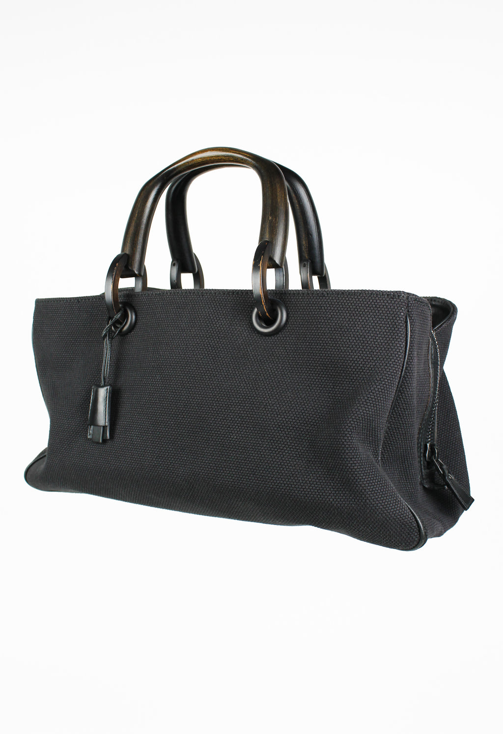 GUCCI TOM FORD FW 2002 WOODEN HANDLE BAG