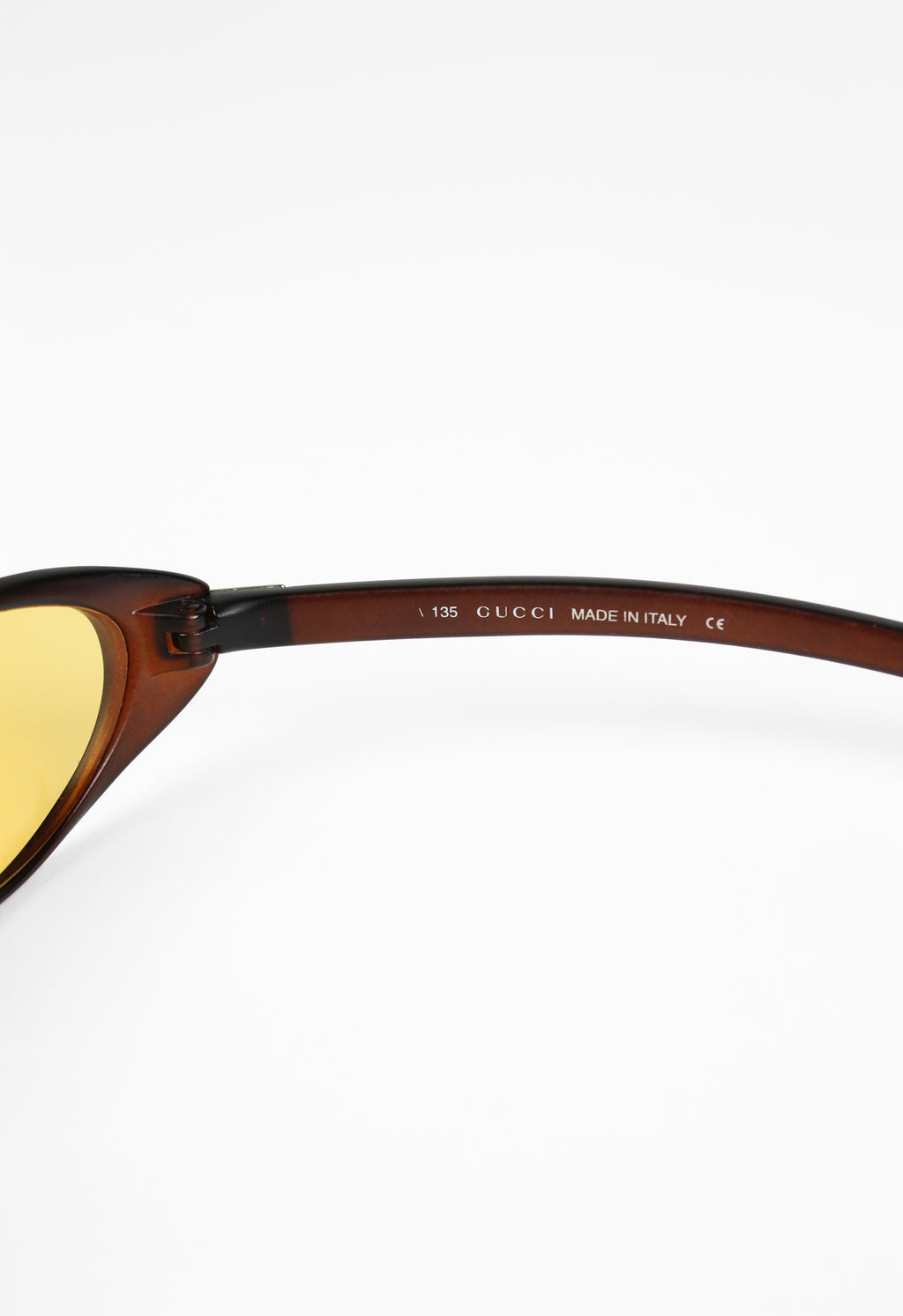 GUCCI TOM FORD FW 2000 FROSTED BURGUNDY SUNGLASSES