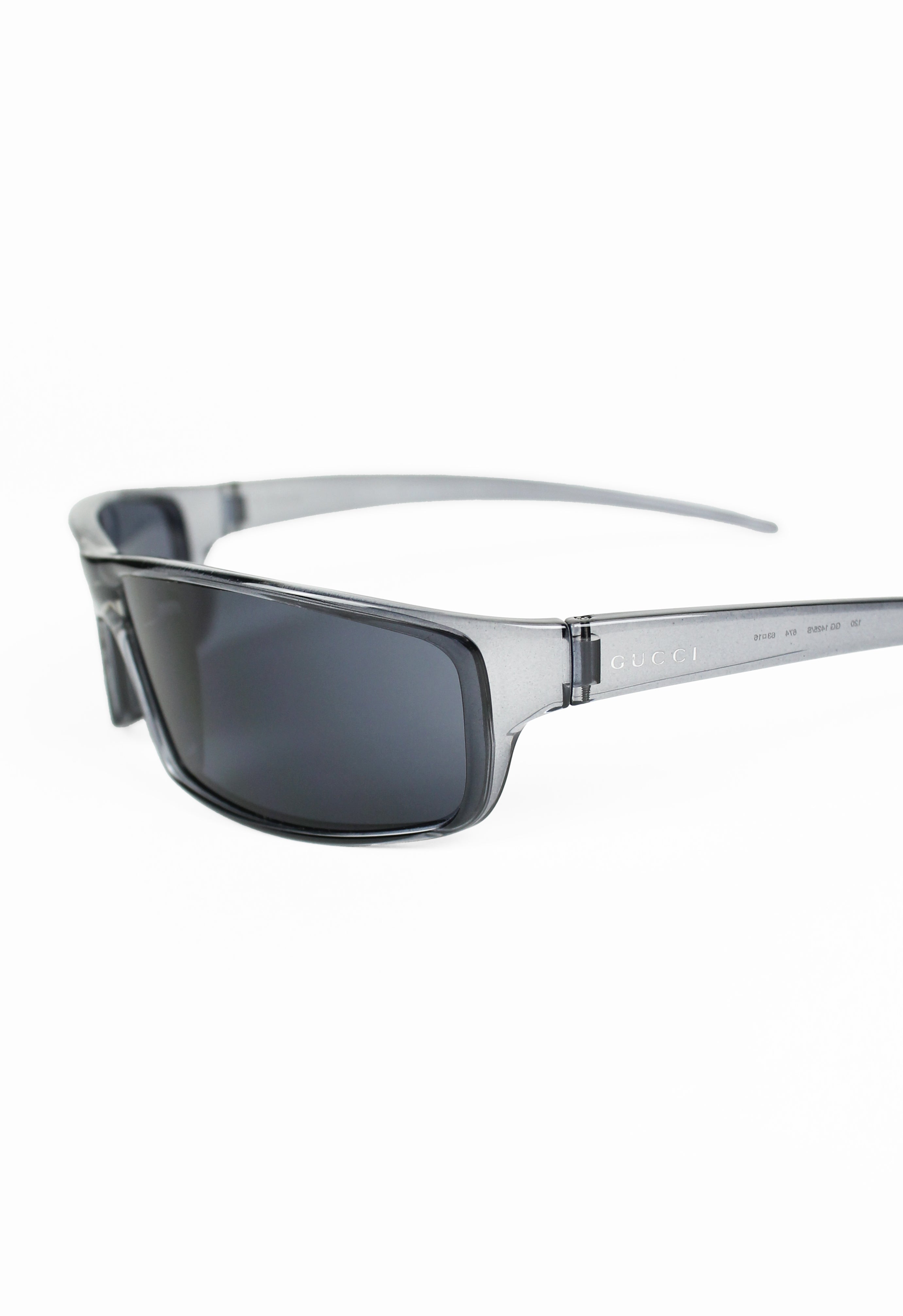 GUCCI TOM FORD GREY TRANSPARENT SUNGLASSES