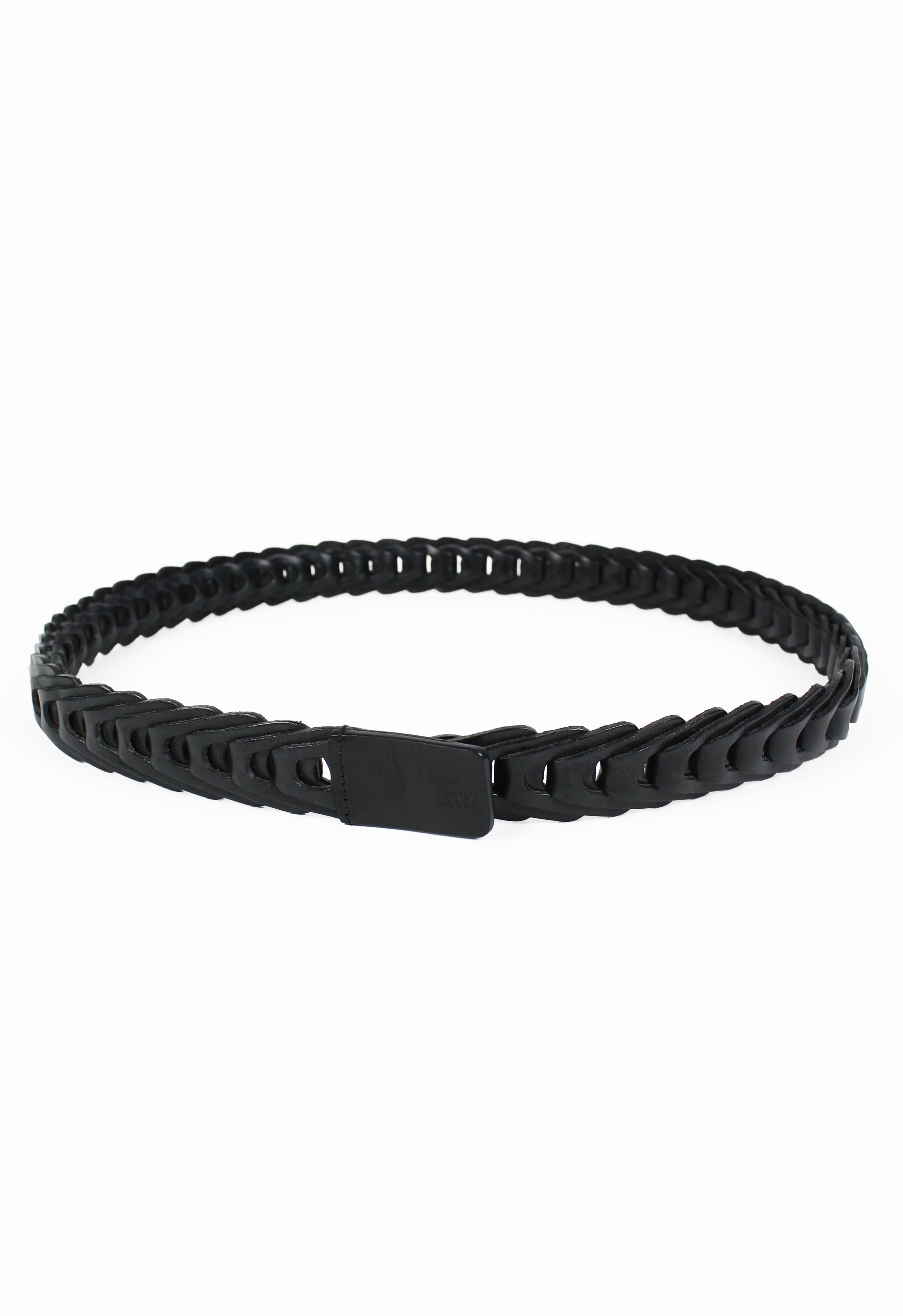 GUCCI TOM FORD LEATHER LAYERED CHAIN BELT