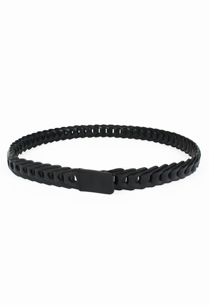 GUCCI TOM FORD LEATHER LAYERED CHAIN BELT