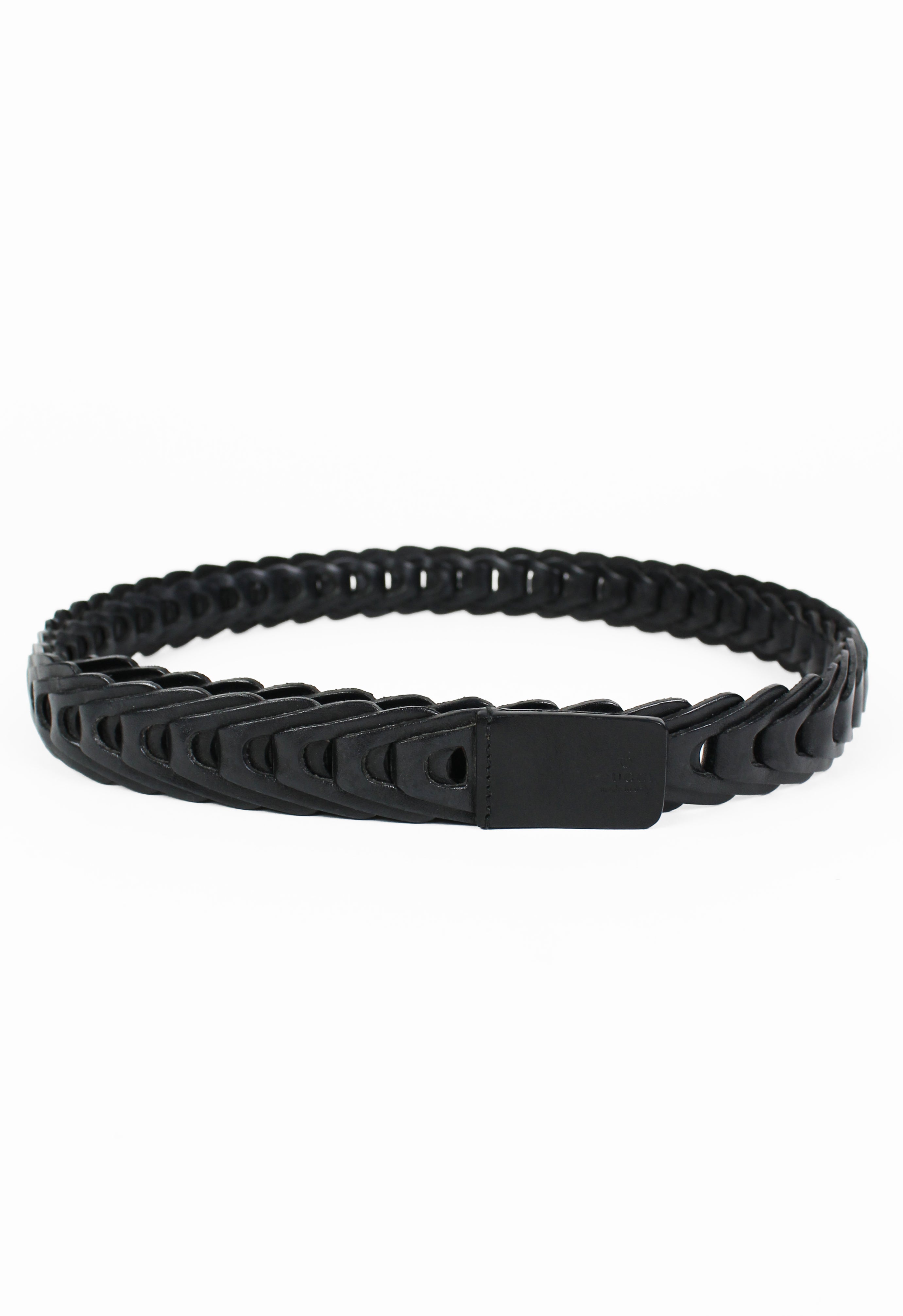 GUCCI TOM FORD LEATHER LAYERED CHAIN BELT