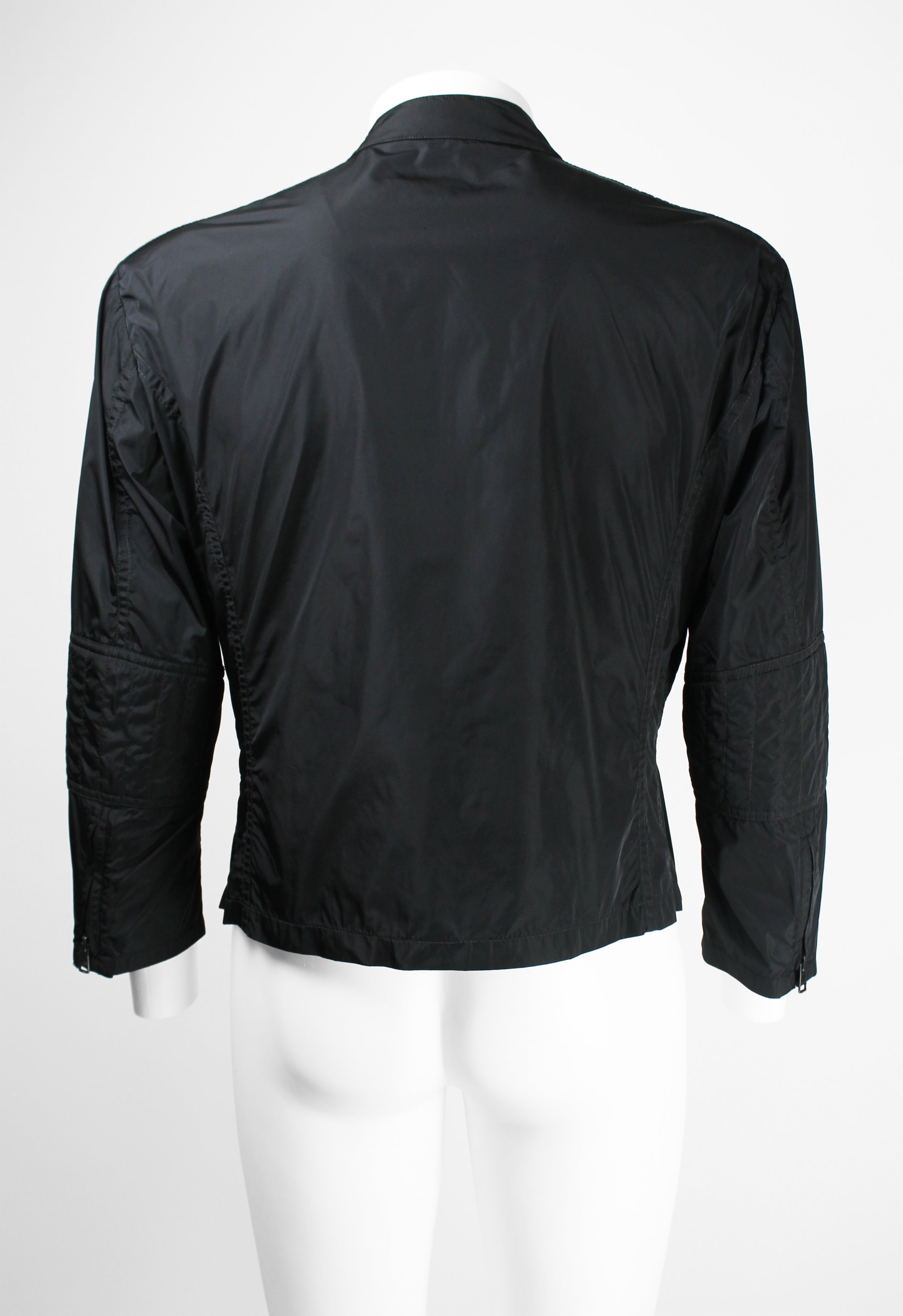 GUCCI TOM FORD SS 1999 BLACK NYLON RACER JACKET