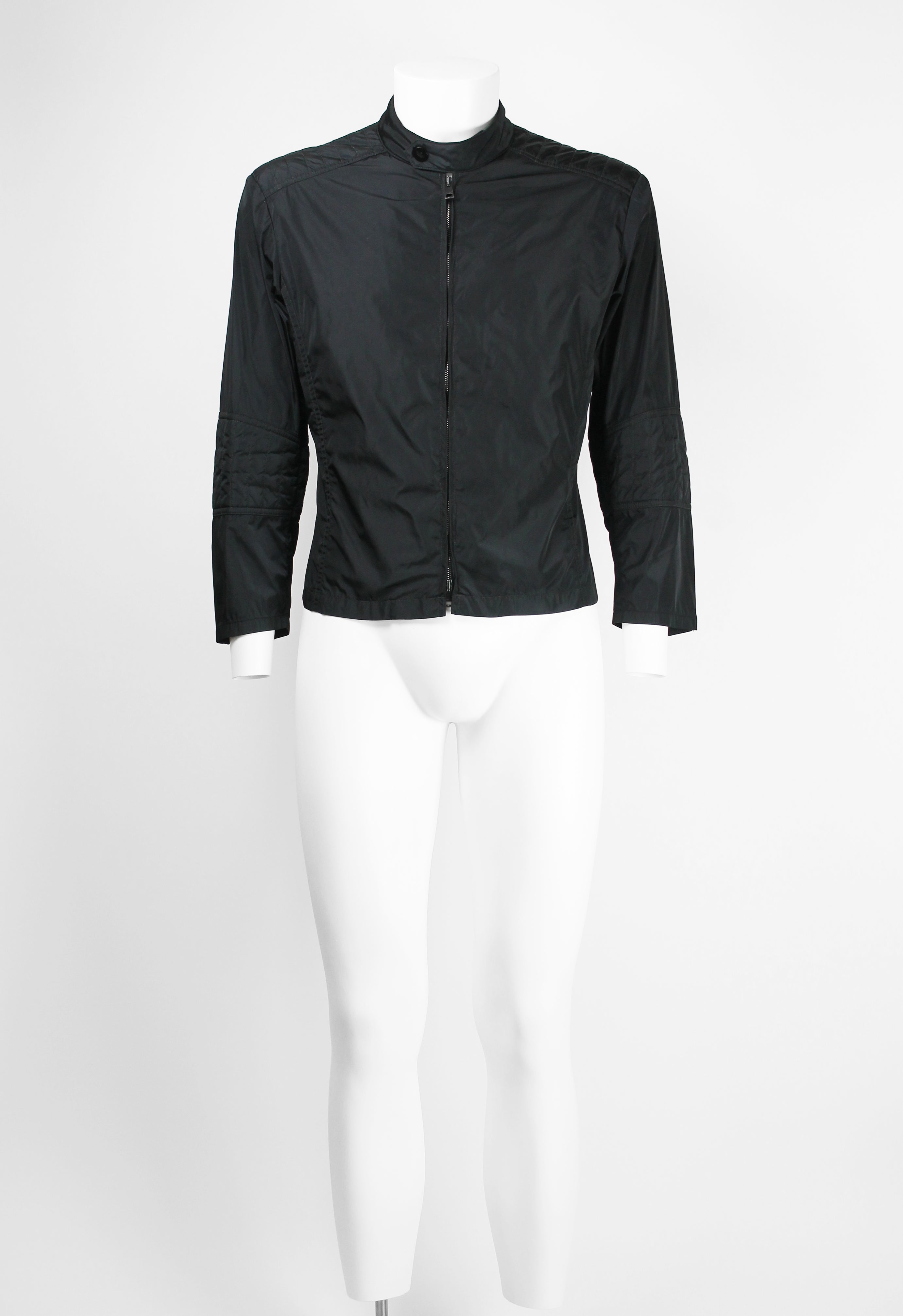 GUCCI TOM FORD SS 1999 BLACK NYLON RACER JACKET