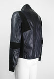 GUCCI TOM FORD SS 1999 BLUE LEATHER RACER JACKET